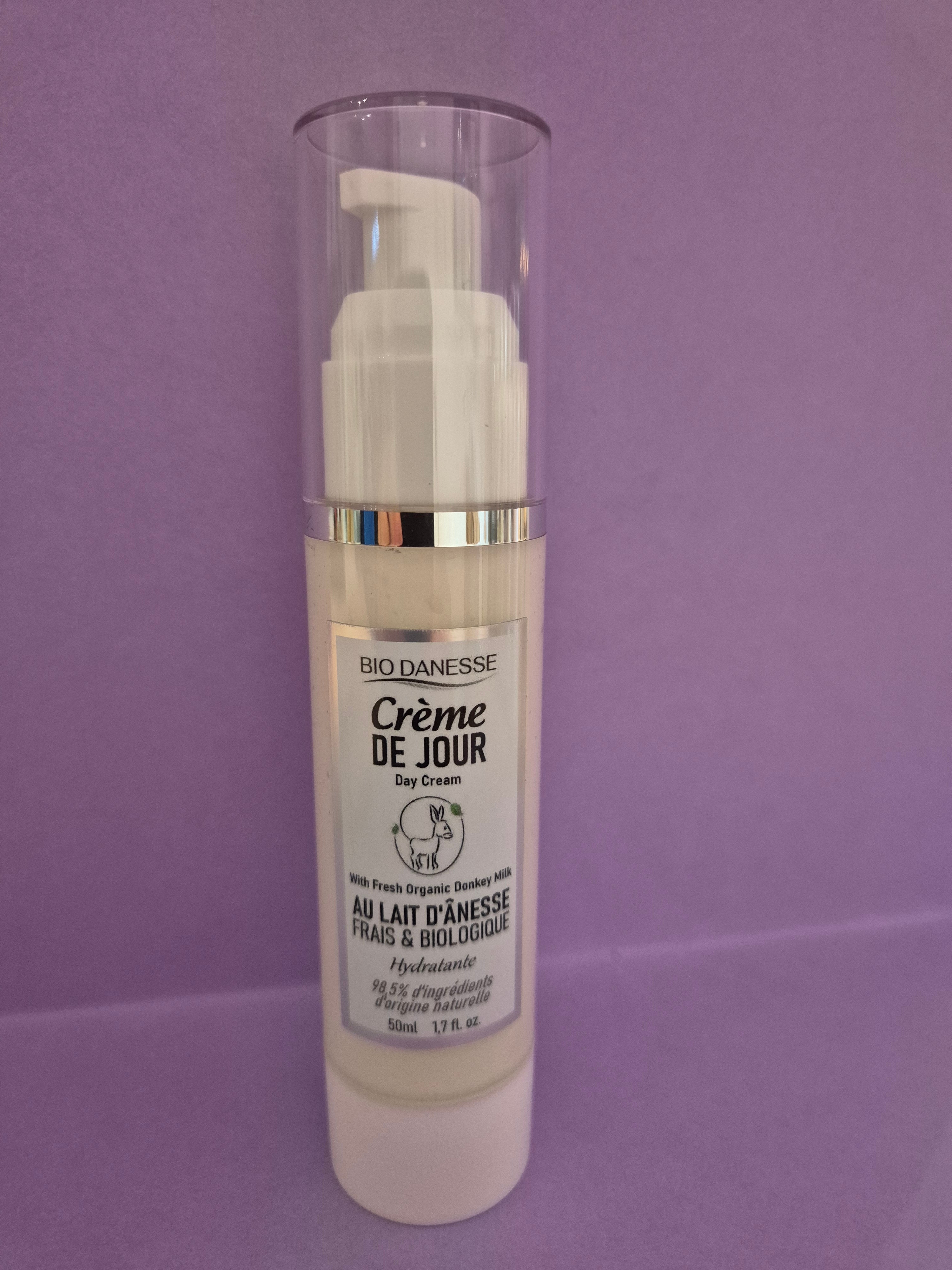 Crème de jour au lait d'ânesse bio