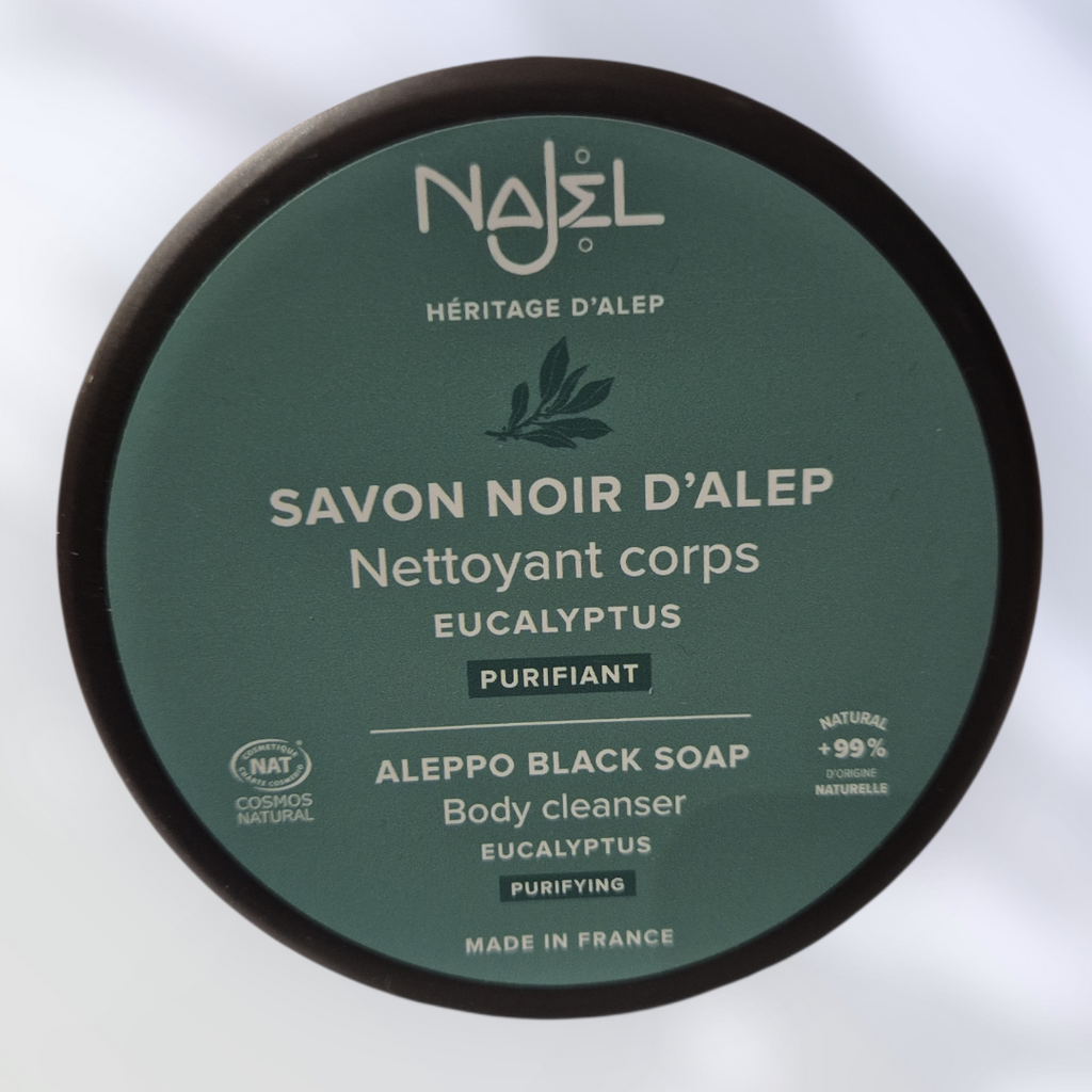 Savon noir d'Alep 180ml Les Secrets d'Hygie