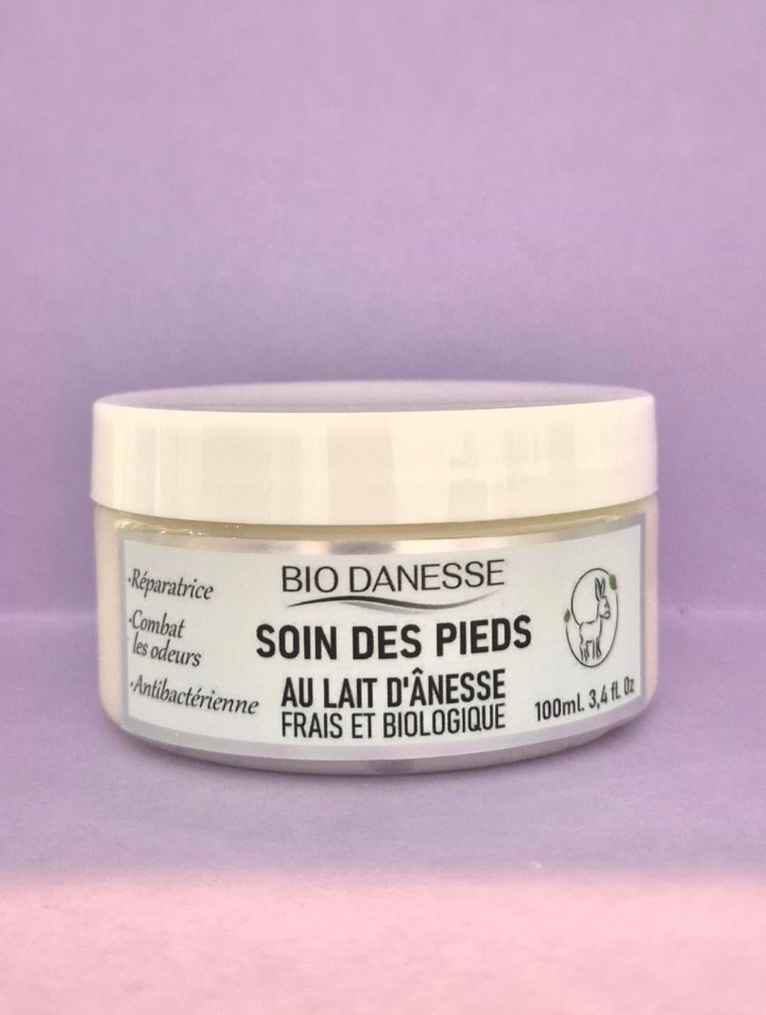 Crème spéciale pieds au lait d'ânesse bio 100ml