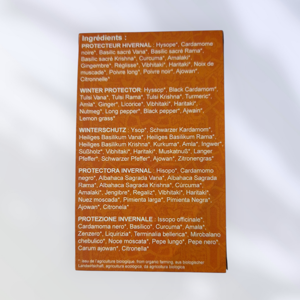 Protecteur hivernal - 20 sachets Les Secrets d'Hygie